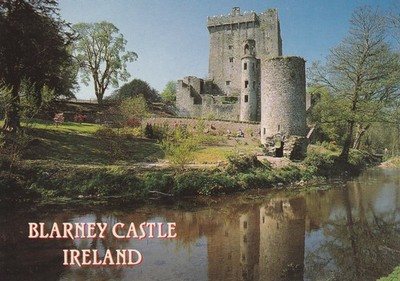 Blarney Castle Irland Postkarte John Hinde Original Peter O'Toole Foto