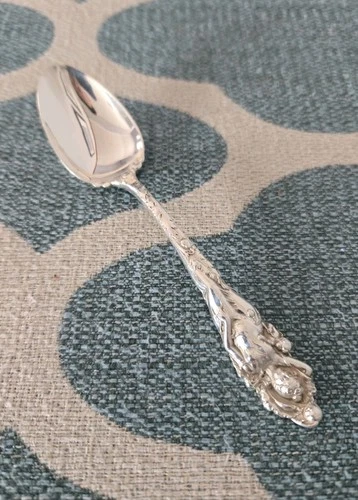 Love Disarmed Reed & Barton Sterling Spoon Vintage  Excellent Cond 5"