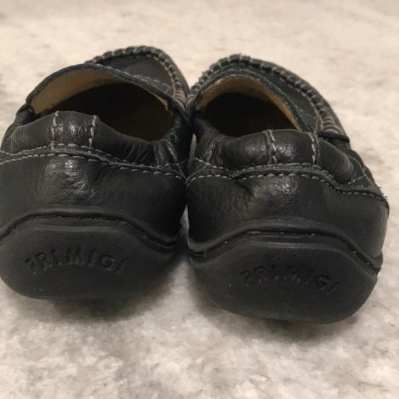 Mocasines Primigi Driving Penny niños talla 10 cuero negro clásicos India Foto 4 de 4