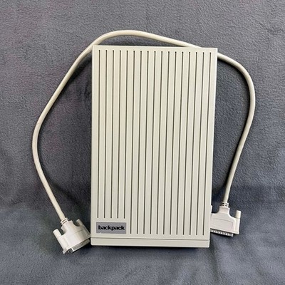 MicroSolutions Backpack External CD-ROM Drive Model 166550 Made in the USA *READ
