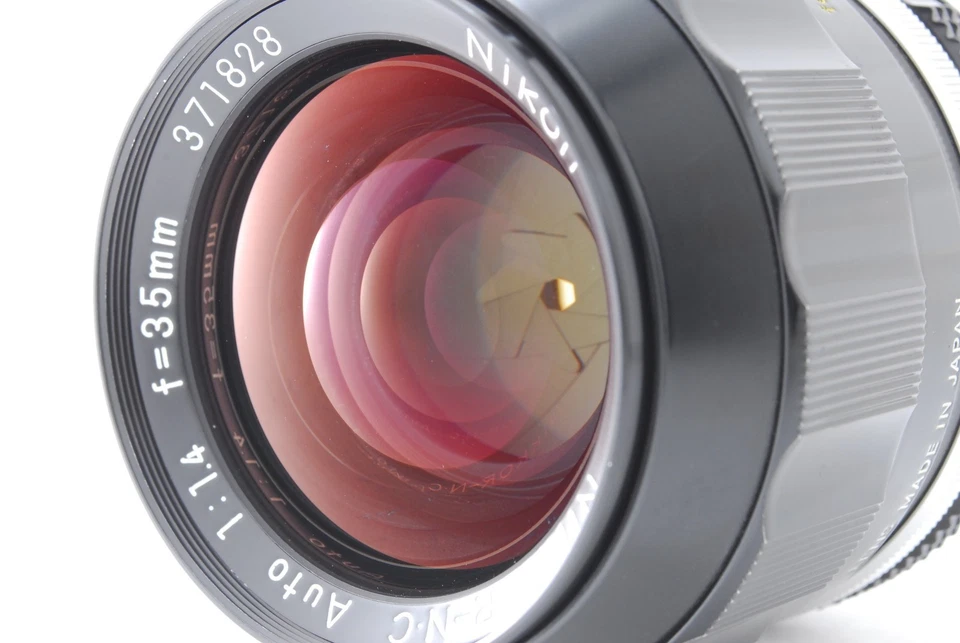 [ Near MINT ] Nikon NIKKOR-N.C Auto 35mm f1.4 Ai Converted Wide Angle Lens JAPAN - Image 4 of 4