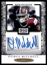 2021 SAGE HIT Autographs Black Osirus Mitchell Auto #A74