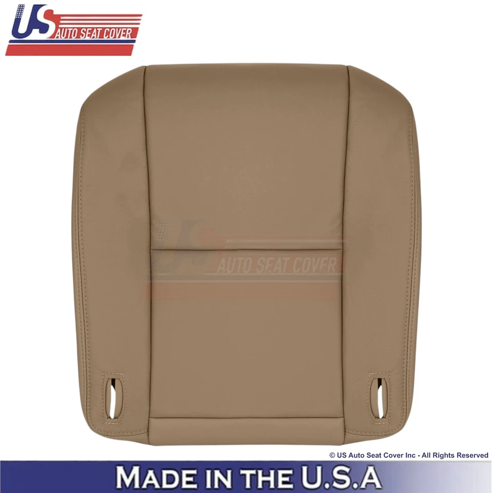 Cubiertas de repuesto delanteras de cuero genuino roble oscuro para Toyota Sienna 1998-2003 Foto 2 de 4