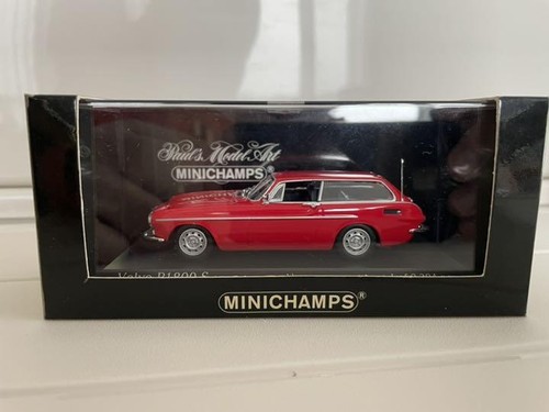 Minichamps 1/43 Volvo P1800S rot Diecast Modellauto Sammlerstück TOP