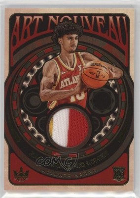 2024-25 Panini Court Kings Art Nouveau Zaccharie Risacher #AN-ZCR Rookie RC 10lp