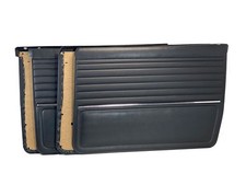 Interior Door Panel For BMW E12 Sedan 5 Series 1972-1981 Black 4 PCS