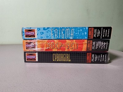 Pinball B&N Software PC Big Box Lot of 3 - Enigma, Deep Sea, Cyborgirl