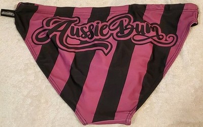 SPEEDO AUSSIEBUM Australia Mens Swim Brief 5cm SzM NEW Lycra Purple