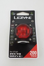 NEW Lezyne Zecto Drive 200 Lumen LED Bicycle Tail Light