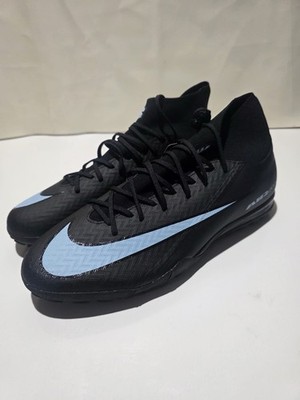 Nike ZM Superfly 10 Academy TF Men's Soccer Shoes New Size 11 Black/Ice Blue