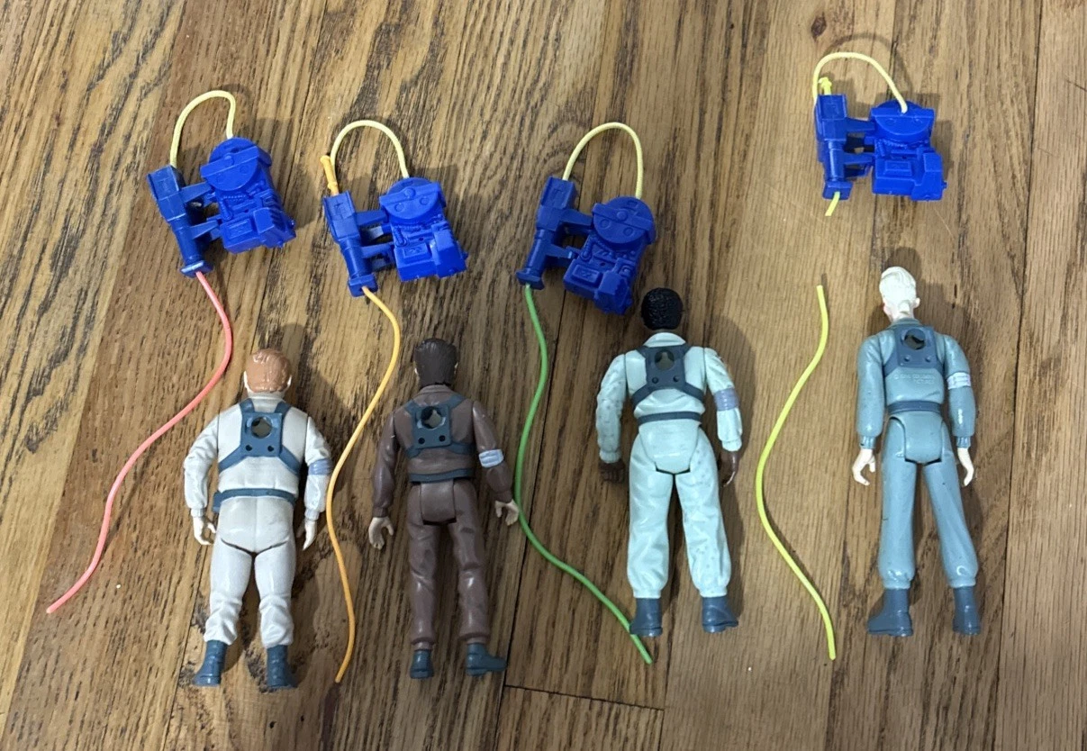  ghostbusters figures proton packs 