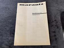Instrukcja obsługi Marantz do PM-50 w dobrym stanie