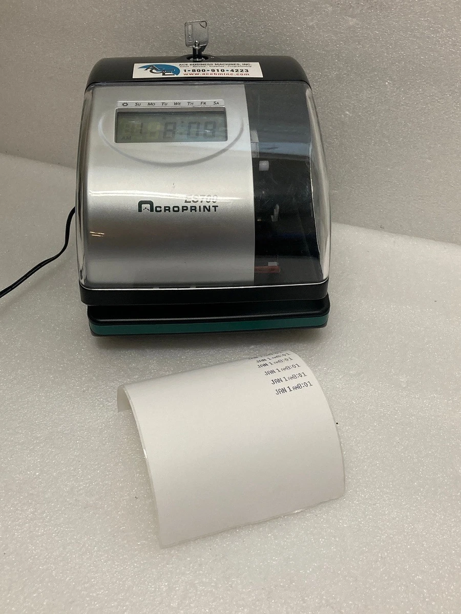 Acroprint Time Clock Motor Replacement - For ET & ETC Series Timestamp Models