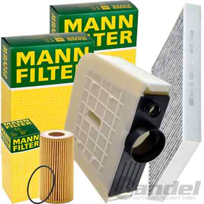 MANN FILTER INSPEKTIONSPAKET passend für AUDI Q7 Q8 4M TOUAREG CR7 TDI