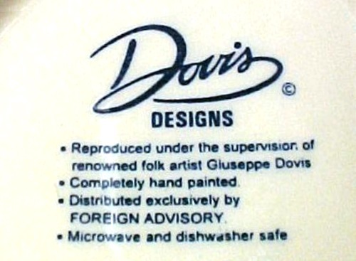 Cuchara de cerámica resto José Dovis gallina pollo folkart pieza retirada artista de Virginia - Imagen 4 de 6