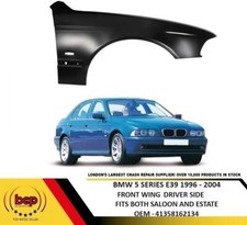 BMW 5 SERIES E39 1996-2004 FRONT WING RIGHT DRIVERS SIDE 41358162134