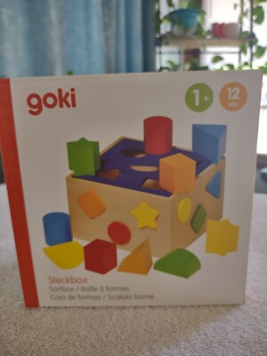 GoKi Wooden Toys Sort Box #WM254 NEW IN BOX