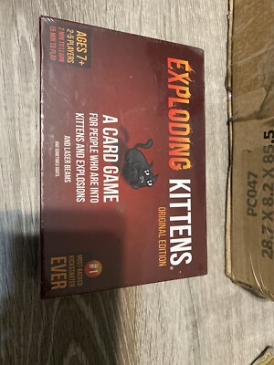 Exploding Kittens Card Game Family Friendly Party Adult,Teens,Kids Original(B61)