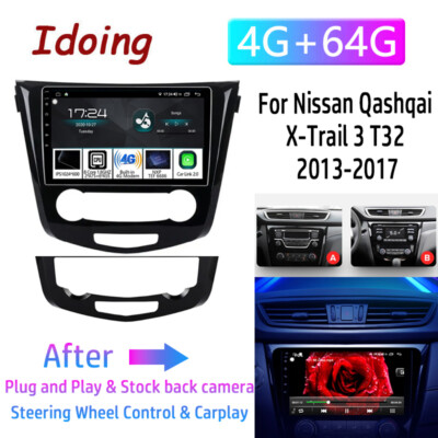 For 2014 2015 2016 Nissan Rogue Radio Apple Carplay Android GPS Navi WIFI