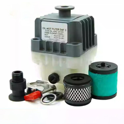 Oil Mist Filter Separator A46220000 EMF3 Vacuum Pump Exhaust Cartridge 1PC NEW