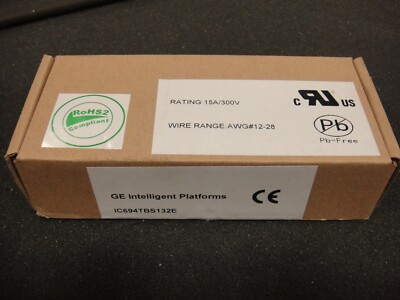 GE IC694TBS132E Terminal Block open box new pictured