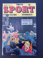True Sport Stories Vol. 4 #12 1949  Basketball Cover