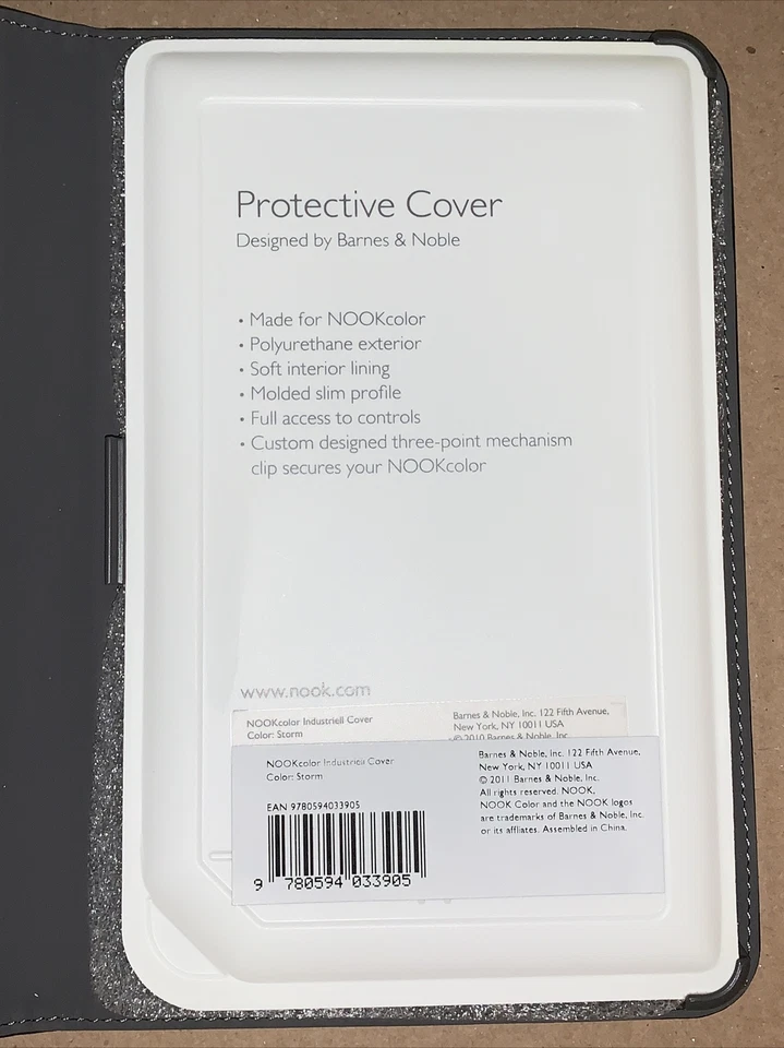 Barnes & Noble BP-01-C01-N2-1 Industriell Cover BLACK (Brand New) #C3 - Image 3 of 4