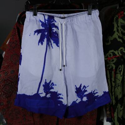 Dries Van Noten x Len Lye Printed Piperi Shorts 46 Small New Dries Van Noten x Len Lye Printed Piperi Shorts 46 Small New