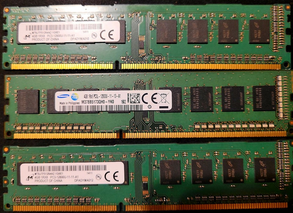 Gaming Computer Parts, GPU, HDDs, Power Supply, CPU, 12gs RAM, Case ...