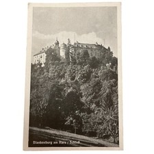 Ansichtskarte AK Blankenburg Harz Schloß Ung...