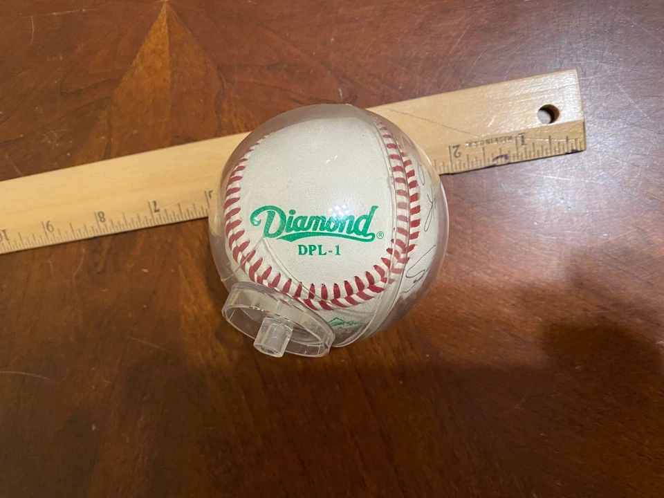 Béisbol autografiado por Steve Yeager en estuche de plástico Foto 4 de 4