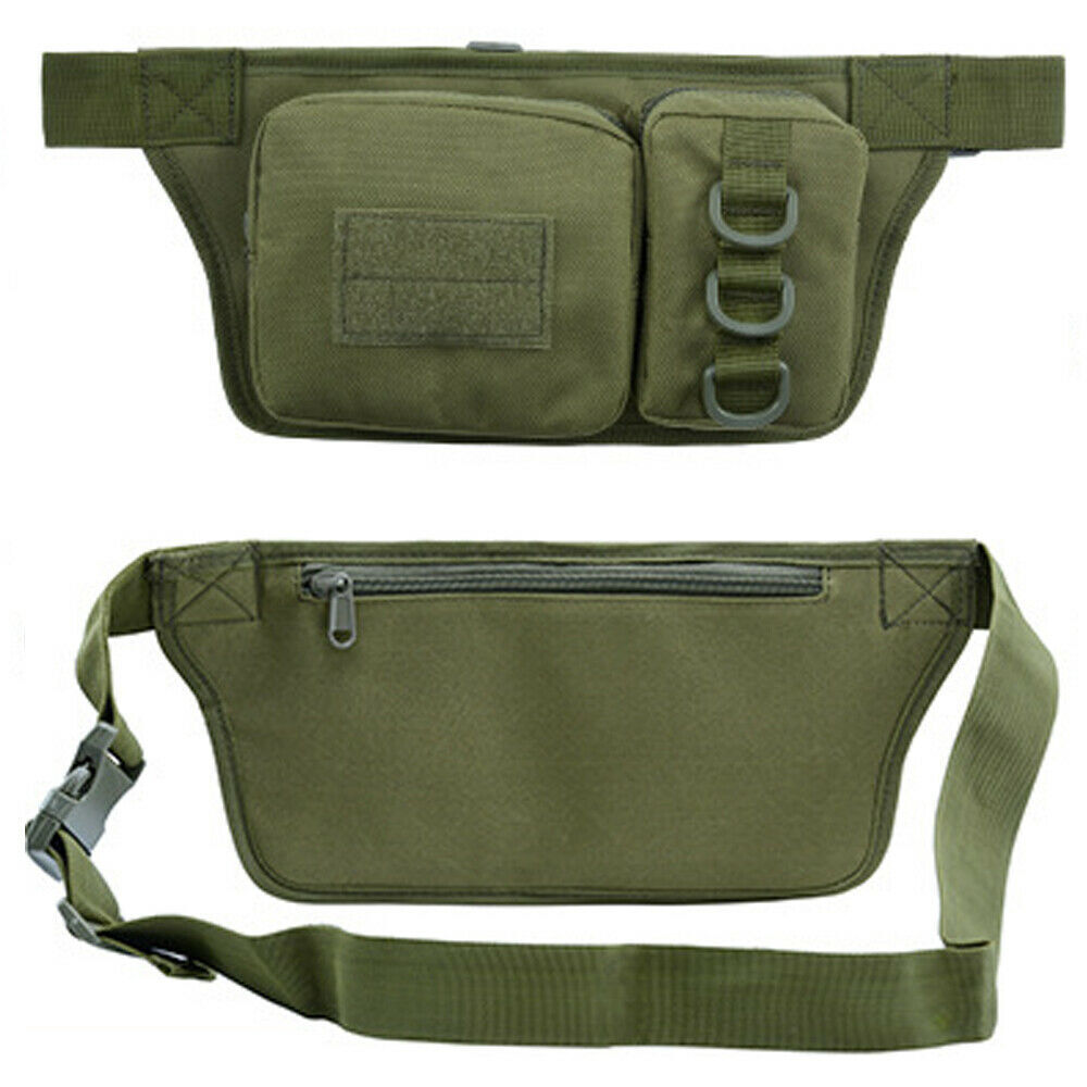 Tactical Military Waist Pack Fanny Pouch Hip Belt Bag US  