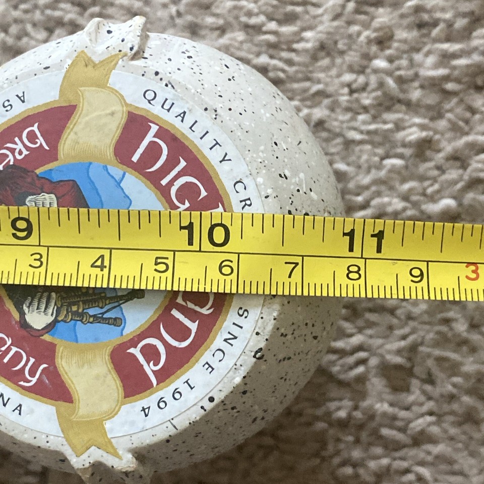 Highland Brewing Black Mocha Stout Draft Beer Tap Handle Asheville NC