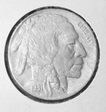 SCARCE 1931S BUFFALO NICKEL - FREE SHIPPING - RN3916