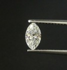 GIA certified loose .54ct SI1 G marquise cut diamond vintage estate Natural — photo 2