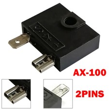 DC 12V Black 2-Pin Motorcycle Voltage Regulator Rectifier For Suzuki AX-100 UK