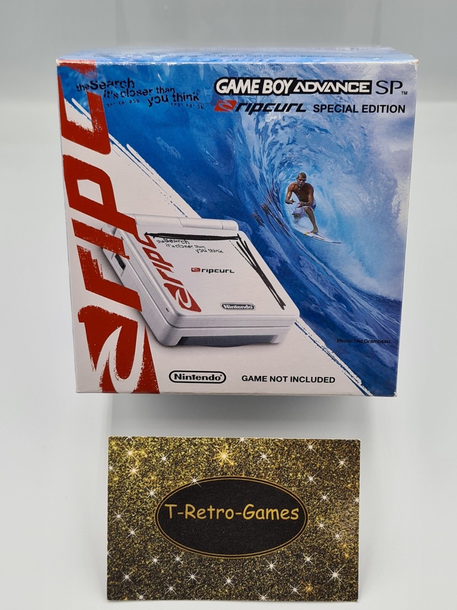 Nintendo Game Boy Advance SP Rip Curl AGS-001 Konsole Console