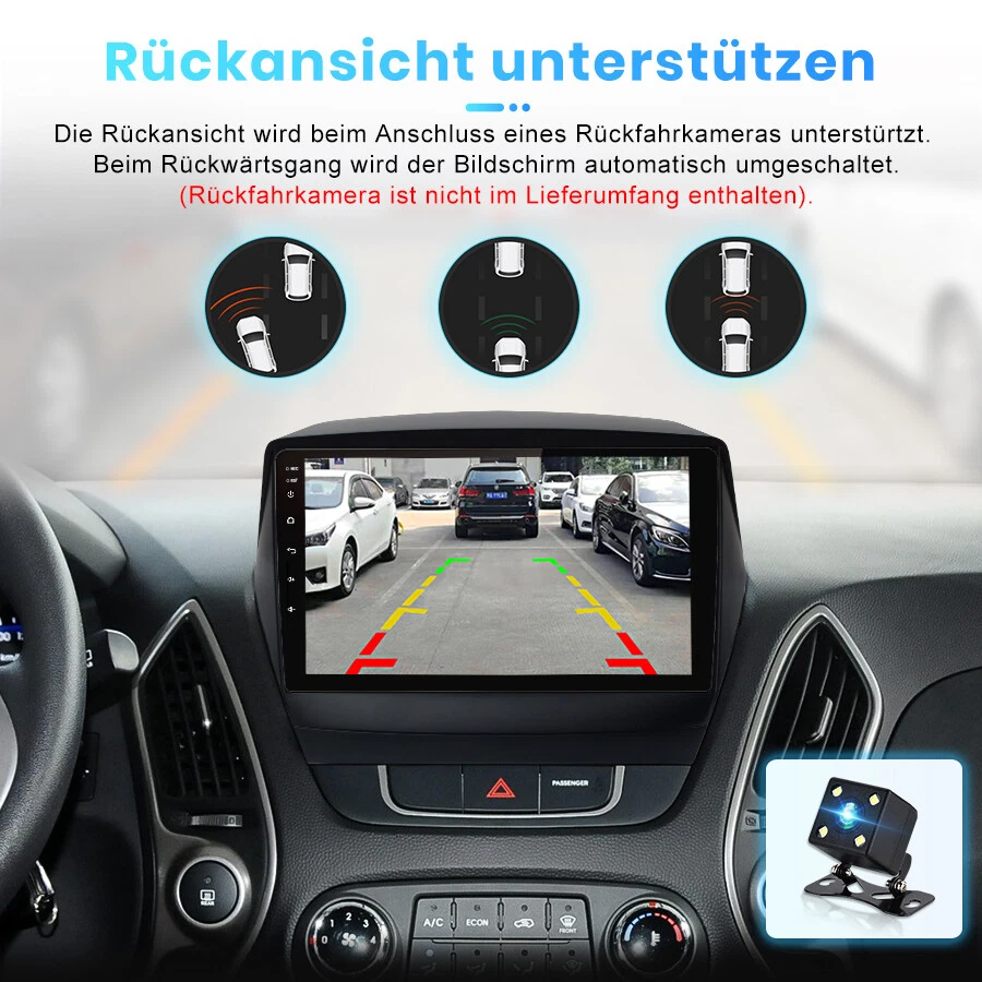 32GB Android 13 Für Hyundai IX35 Tucson 2009-2015 Autoradio GPS NAVI BT SWC DAB+ - Bild 4 von 4