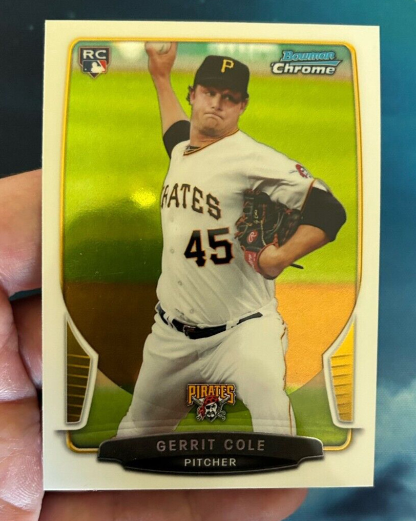 2013 Gerrit Cole Bowman Chrome Base Rookie #30 NY Yankees