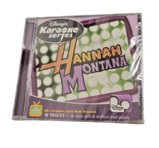 Disney Hannah Montana Karaoke Series includes Graphic lyric book  Sealed CD