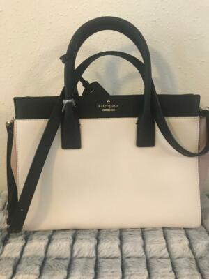 NWT Kate Spade Cameron Street Candace Color block Black/Beige