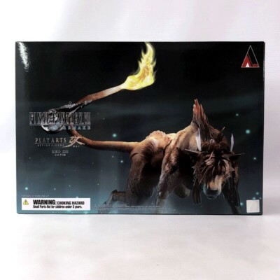 FINAL FANTASY VII Remake Play Arts Kai Action Figure Statue Red XIII Nanaki FF7