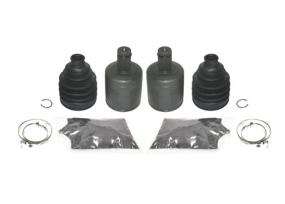 Rear Axle Outer Inner CV Boot Kit For Polaris RZR XP 900 2011-2013 - Caltric Brand, Includes Both Boots