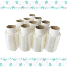 Small Clear Polythene 17mu Mini Shrink Wrap Rolls For Wrapping & Packing Pallets