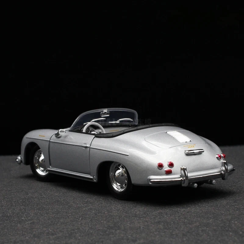 WELLY 1:24 Porsche 356A Speedster Alloy Car Diecast Toy Vehicle Kid Model Car - Image 4 of 4