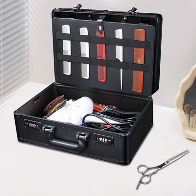 For Hair Clippers Barber Suitcase Travel Carrying Case Salon Tools Storage Box