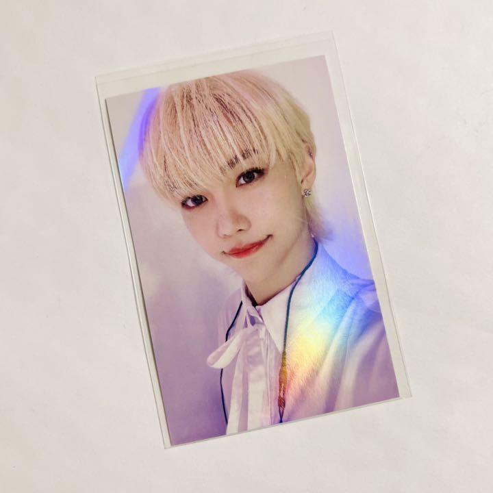 Stray kids NOEASY Official photo card makestar pob hyunjin Stray kids NOEASY Official photo card makestar pob hyunjin