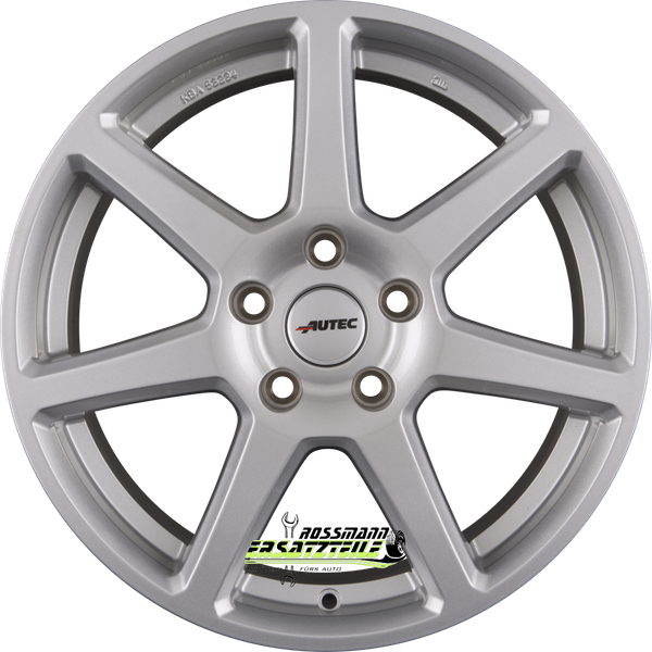 4X Autec Typ TE - Tallin ECE Brillantsilber Lackiert 6.5X17 ET38 - LK5/112-image