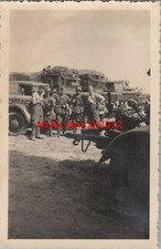 Photo, WW2, Dining in Front of Heavy Truck N 50447