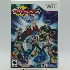Beyblade Metal Fusion Battle Fortress Nintendo Wii Game Case Hudson No Manual